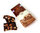 Dunkle Schokolade 63% mit Mandel (handgemacht) /nur Saisonprodukt-Okt. bis März