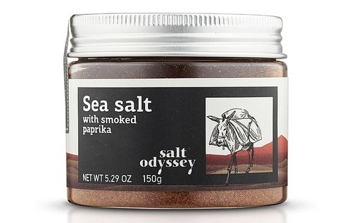 Gourmet salt/Sea salt with smoked paprika