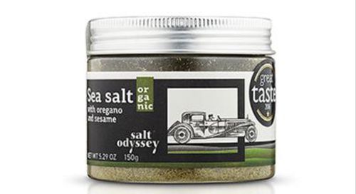 Gourmet Salz/Bio Meersalz mit Sesam und Kräuter aus der Insel Kreta